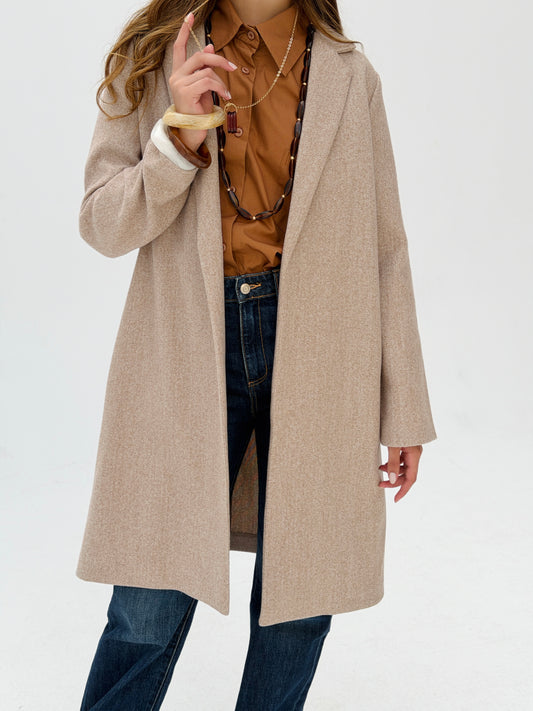 Everyday Wool Coat beige