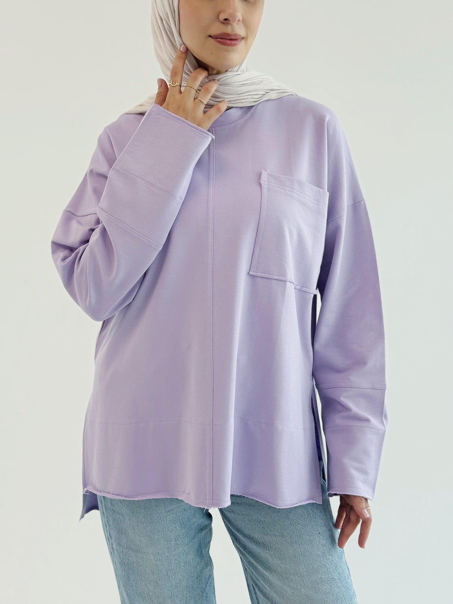 Everyday Top in lilac