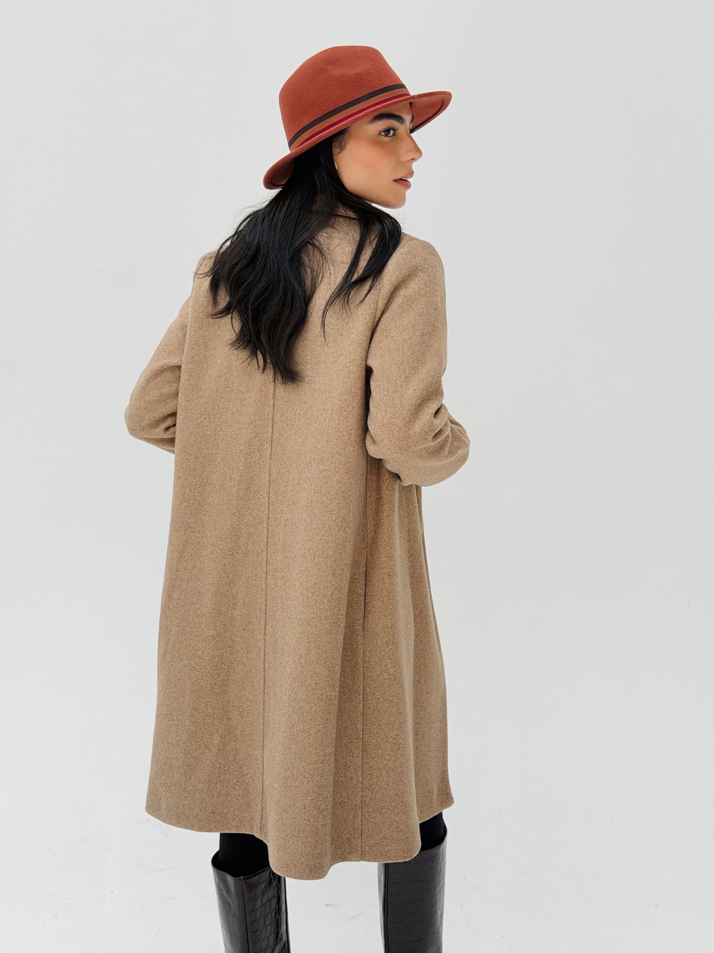 Everyday Wool Coat cafe