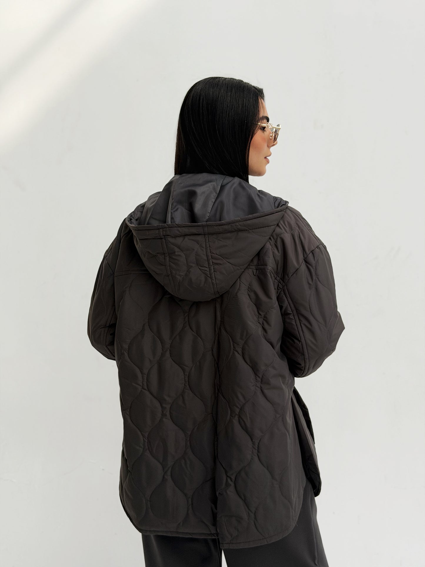 The oversized Bamb Jacket In Gray