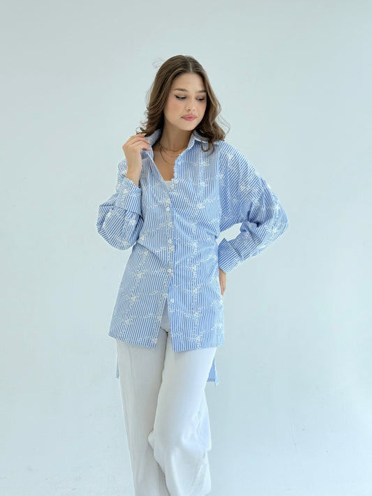 Skyline striped shirt