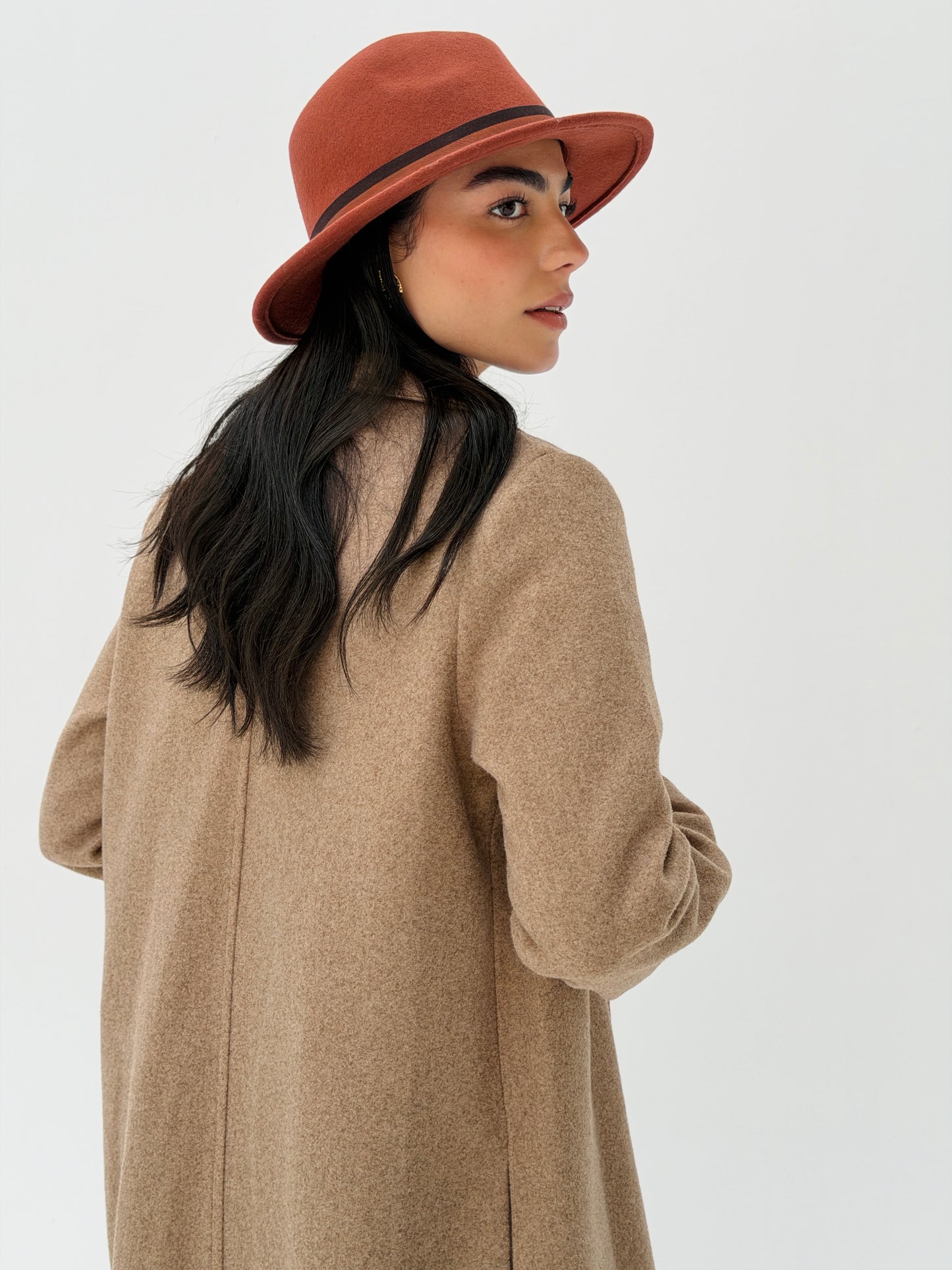 Everyday Wool Coat cafe