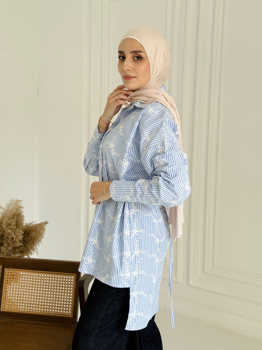 Skyline striped shirt