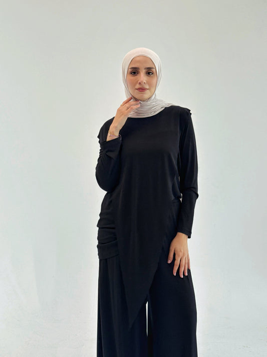 Modest Rip Set in Black