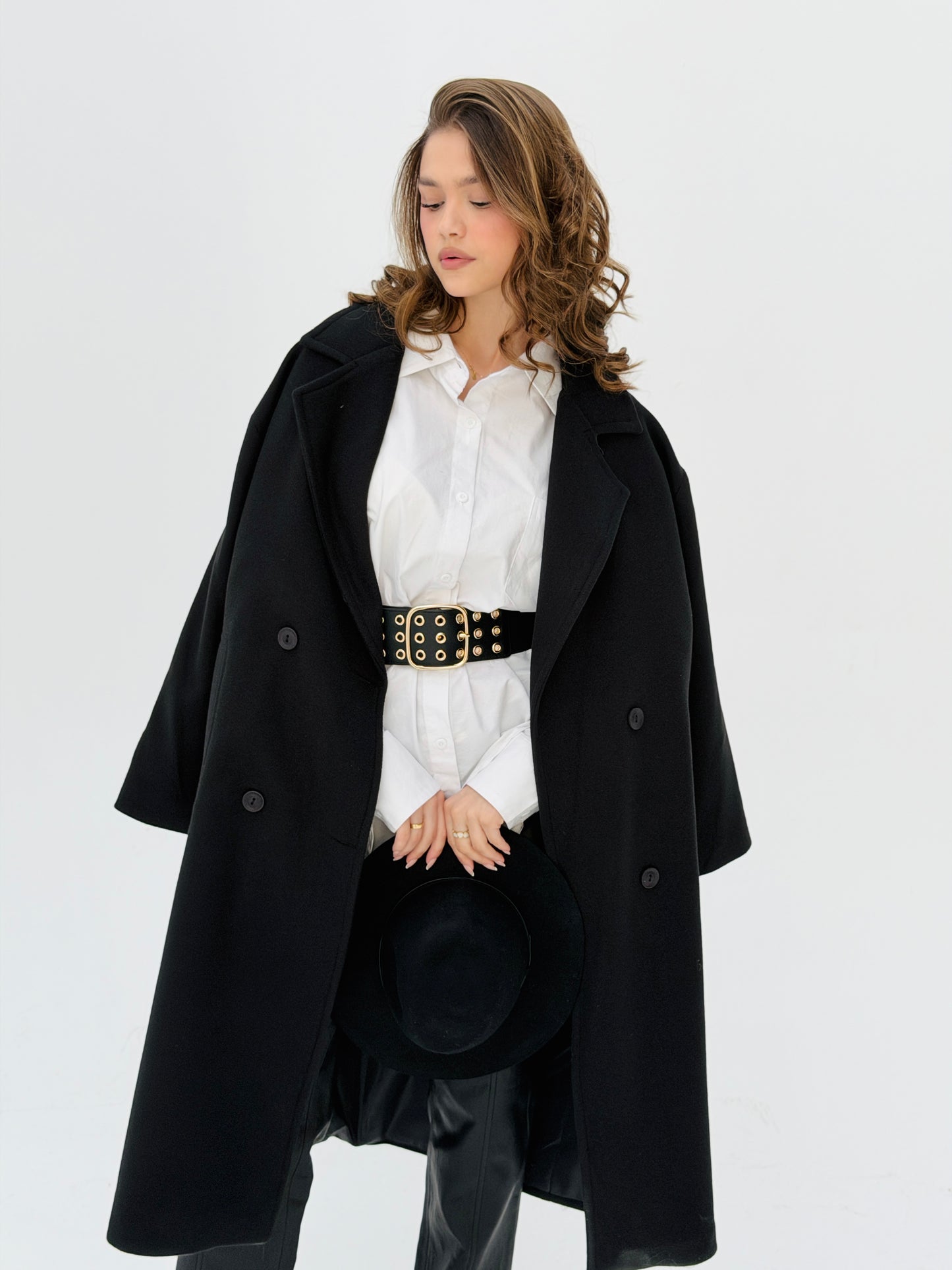 Iconic Winter Coat In Black