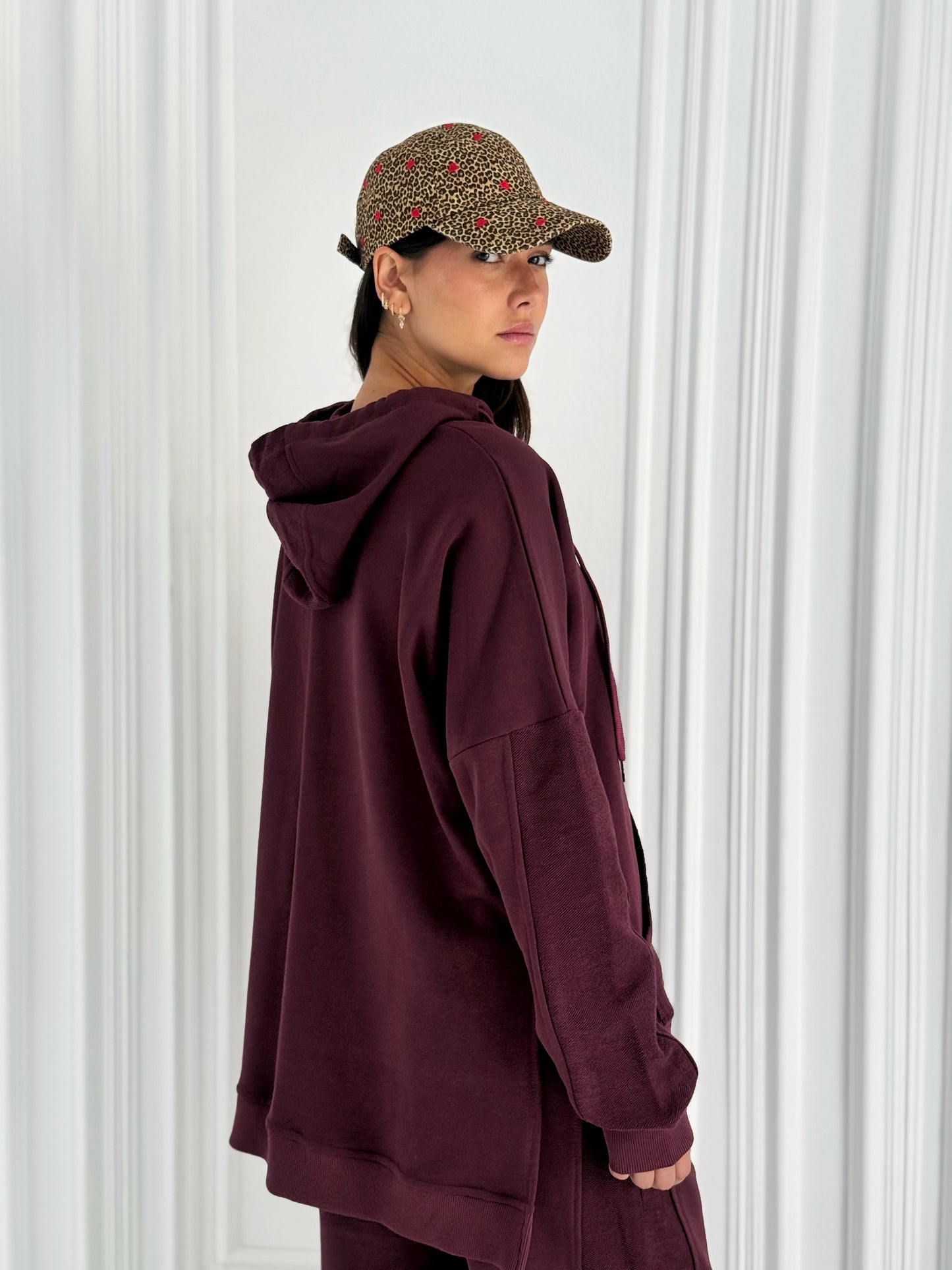 Daily Go set In Burgundy