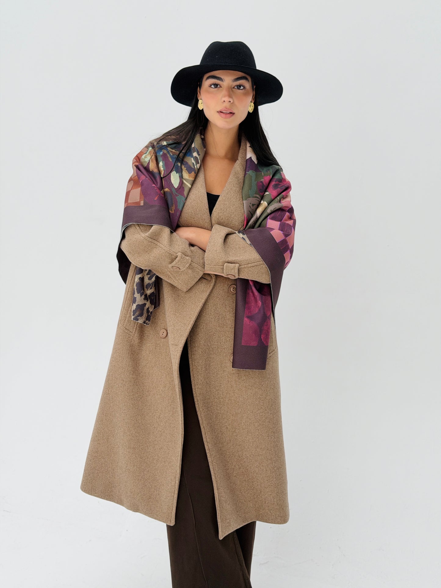 Iconic Winter Coat In Cafe