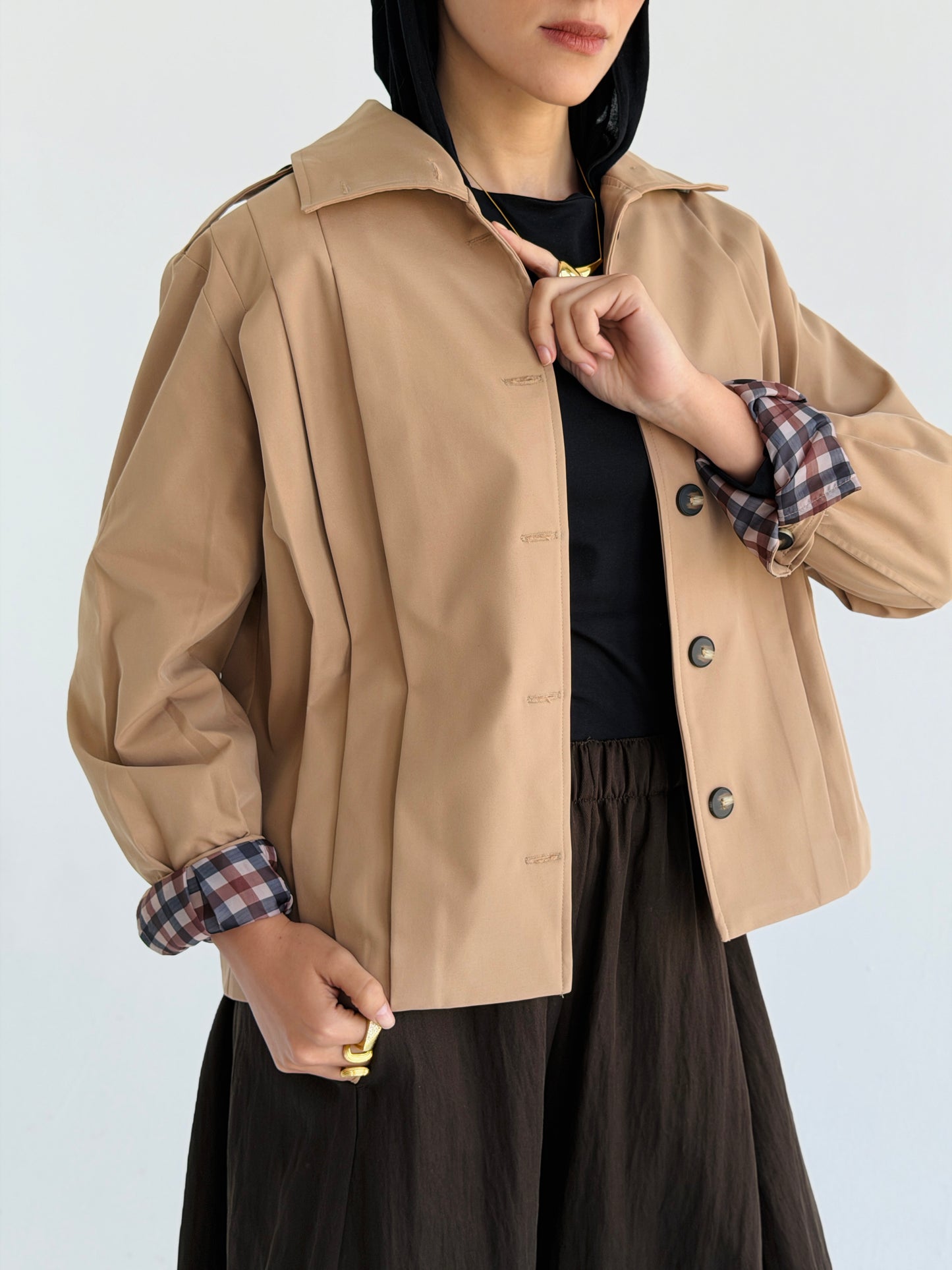 Pleated Jacket