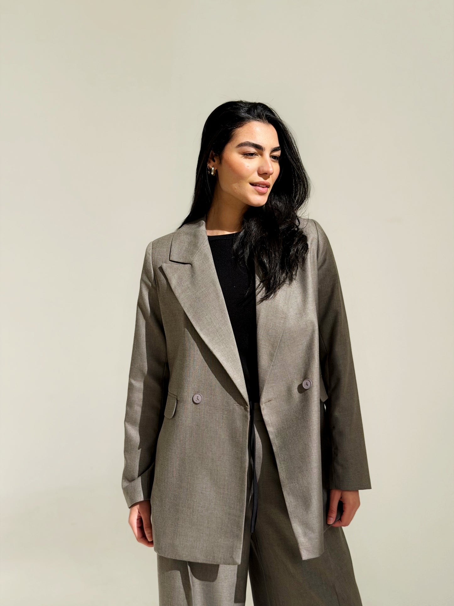 Signature suit in Cafe