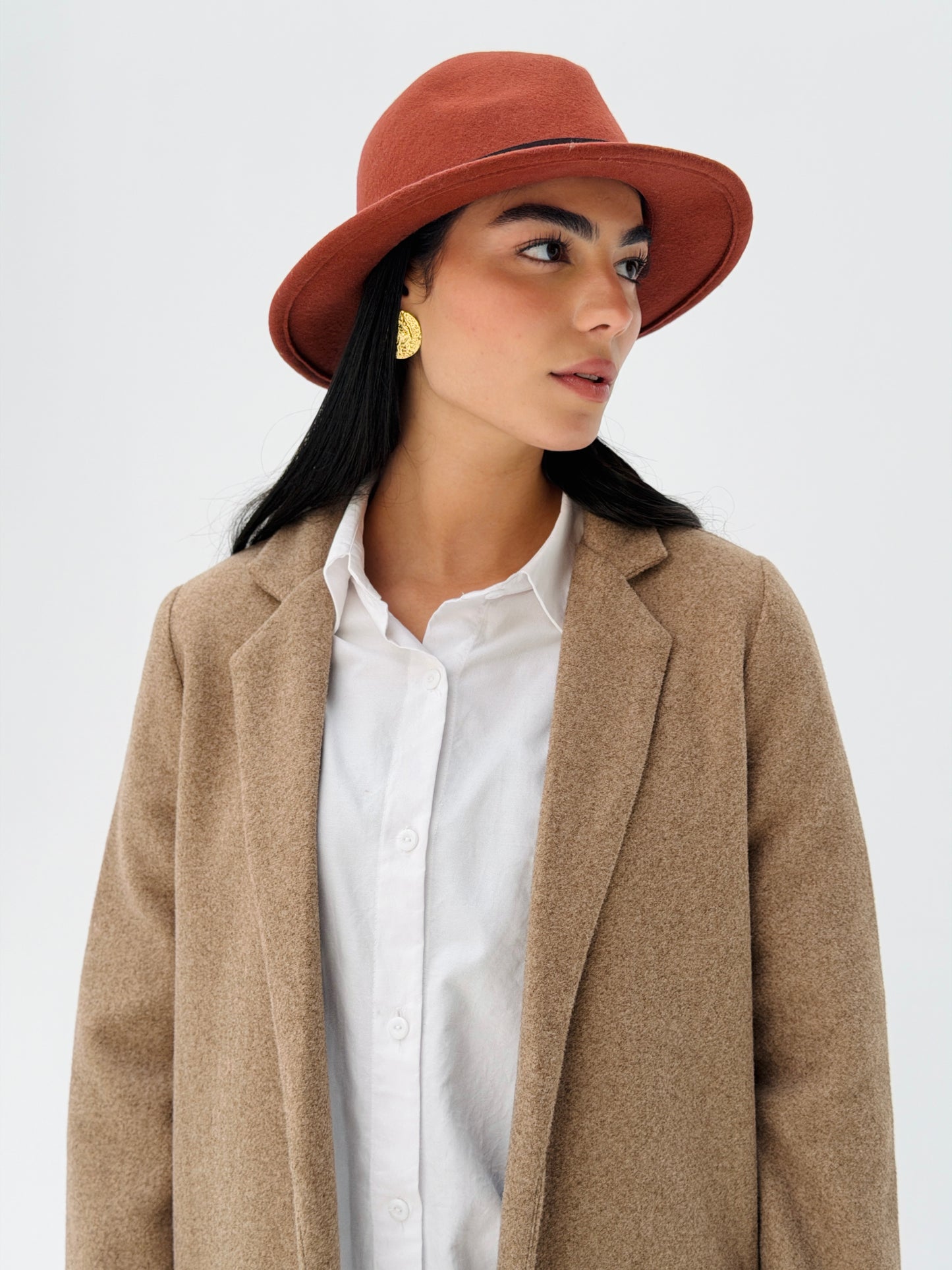 Everyday Wool Coat cafe