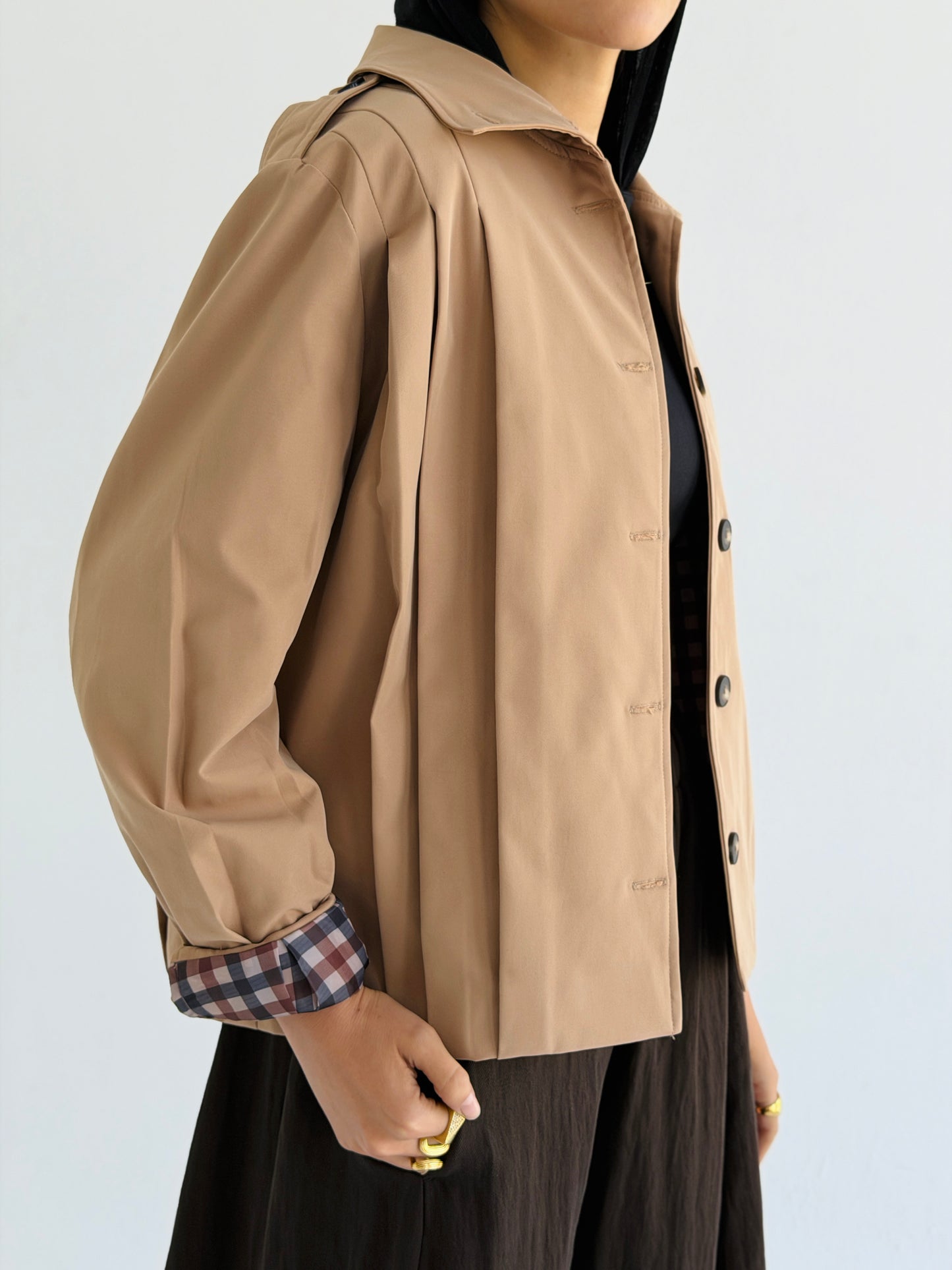 Pleated Jacket