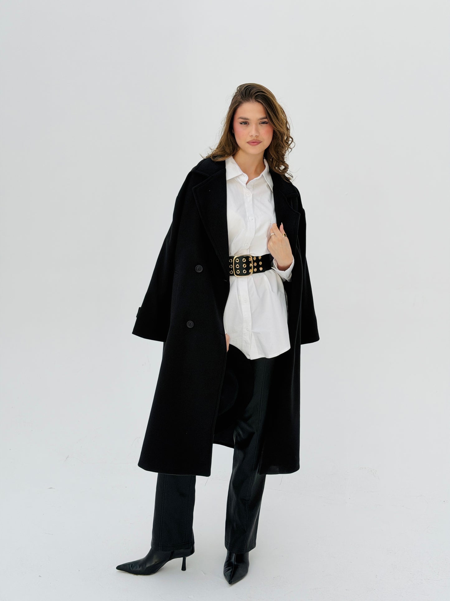 Iconic Winter Coat In Black