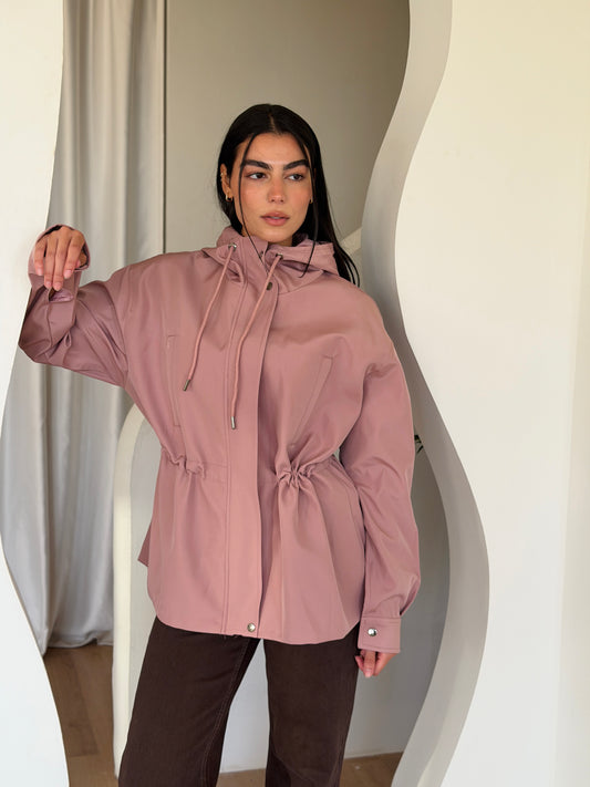 Winter Signature Jacket In pink
