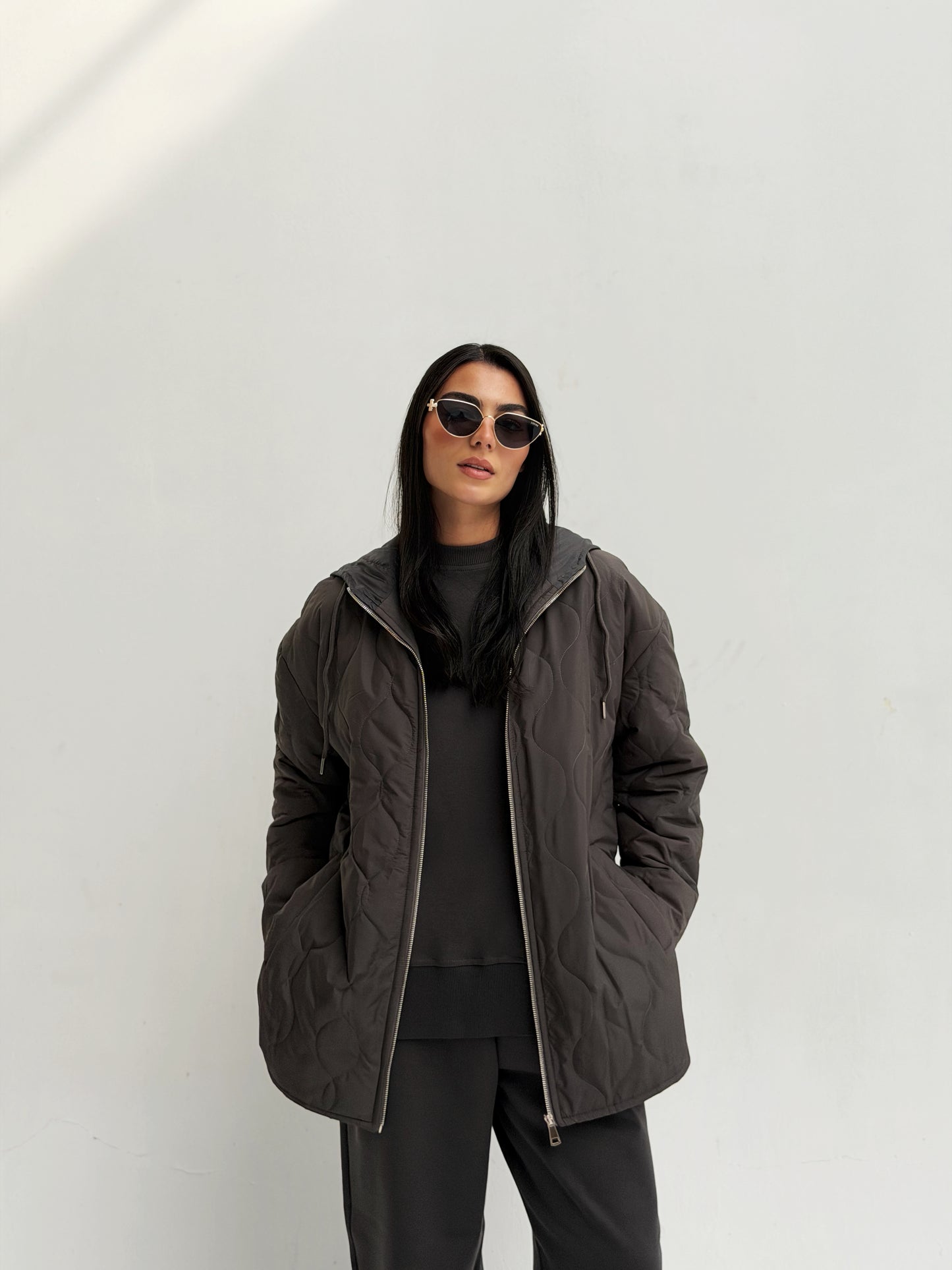 The oversized Bamb Jacket In Gray