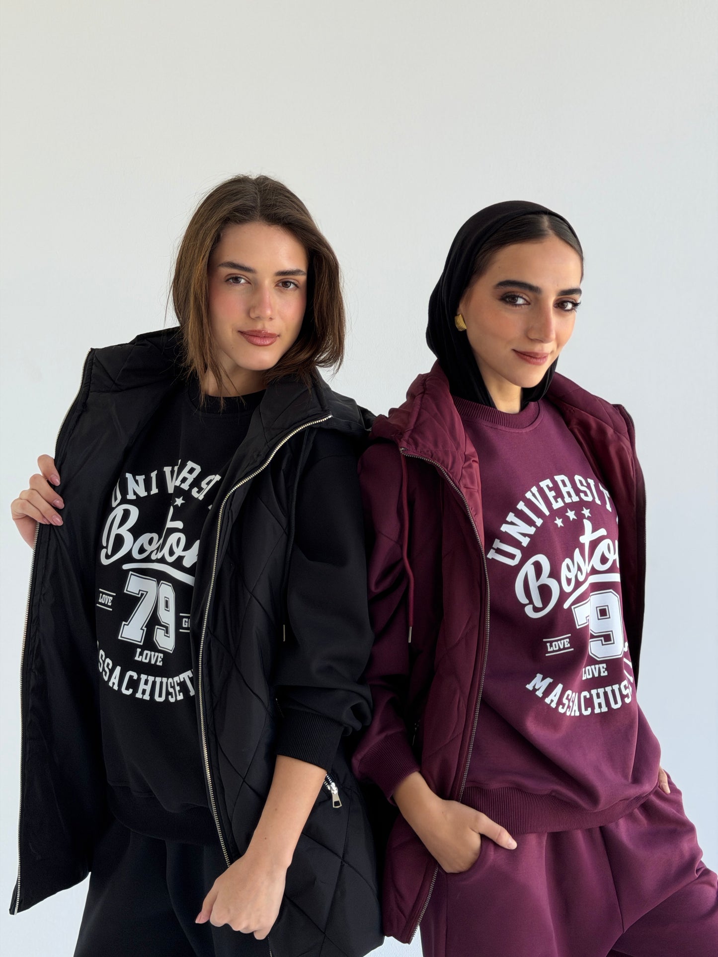 Bamb Vest In Burgundy