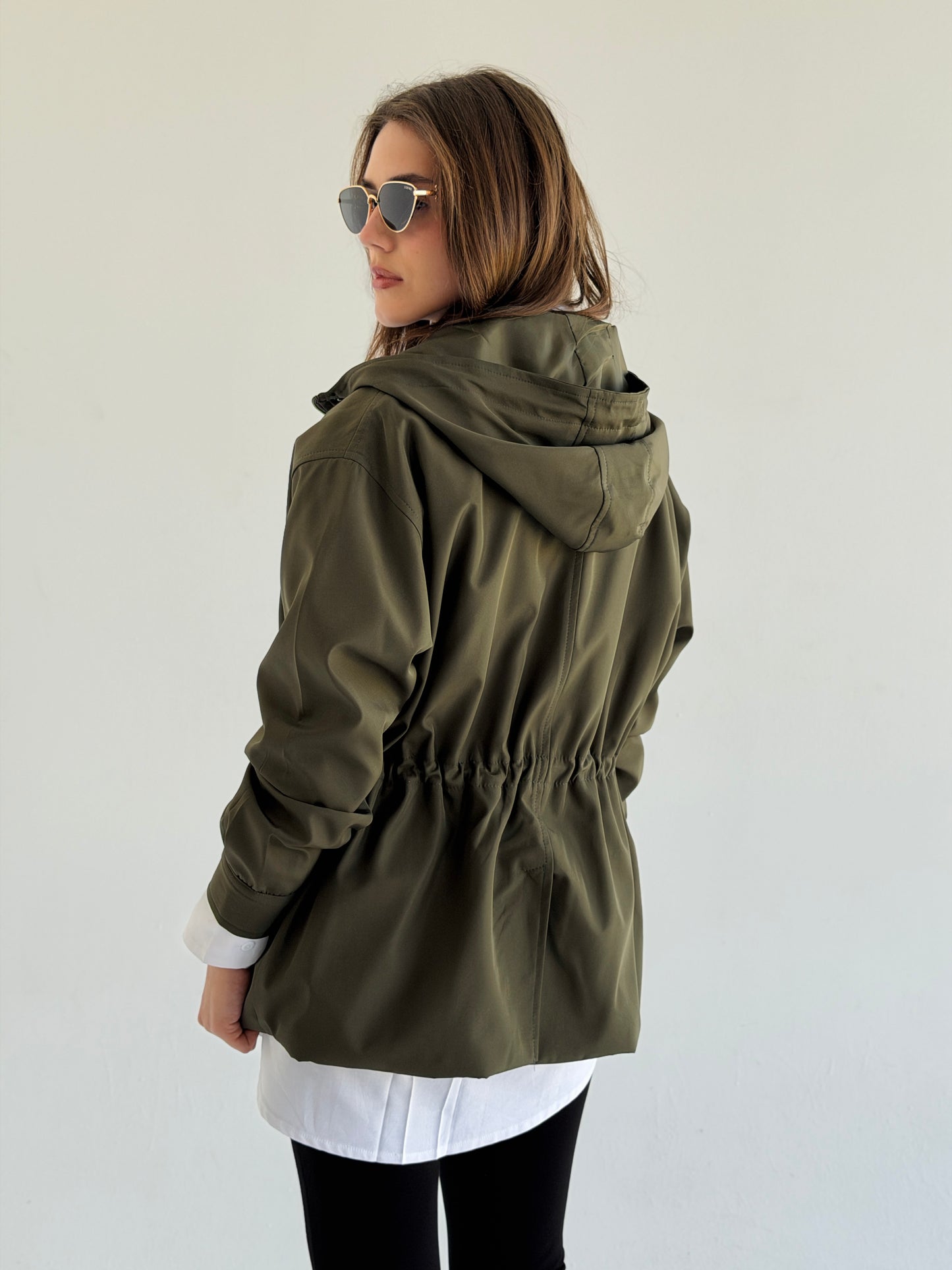 Winter Signature Jacket In Olive