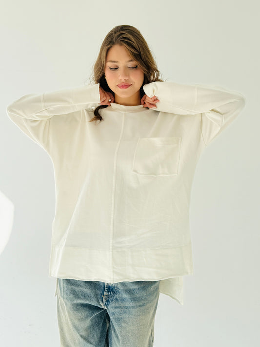 Everyday Top in off white