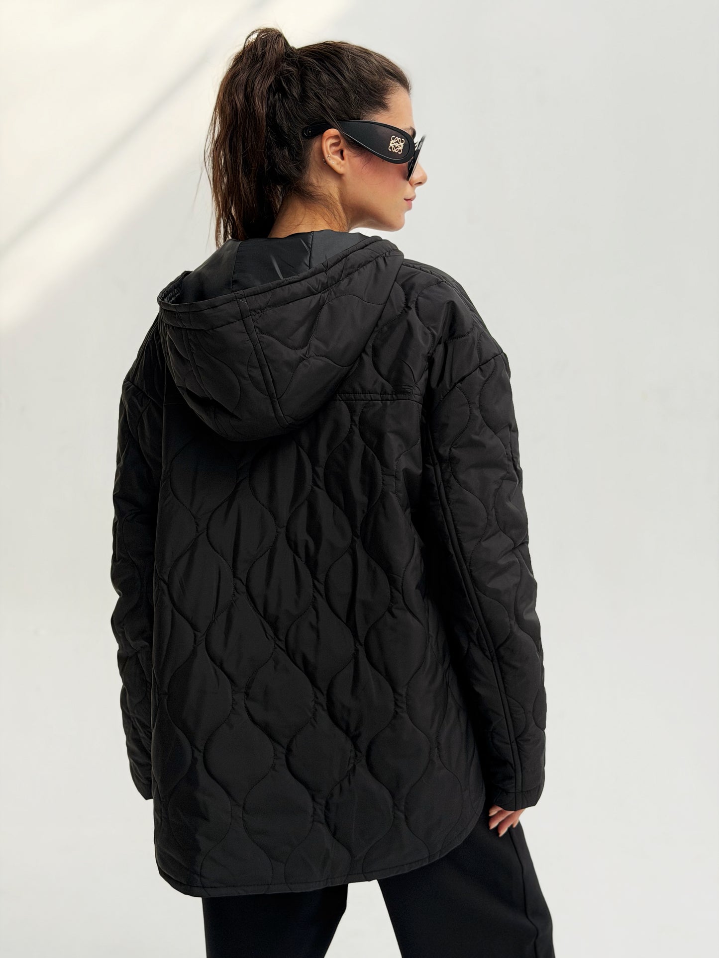 The oversized Bamb Jacket In Black