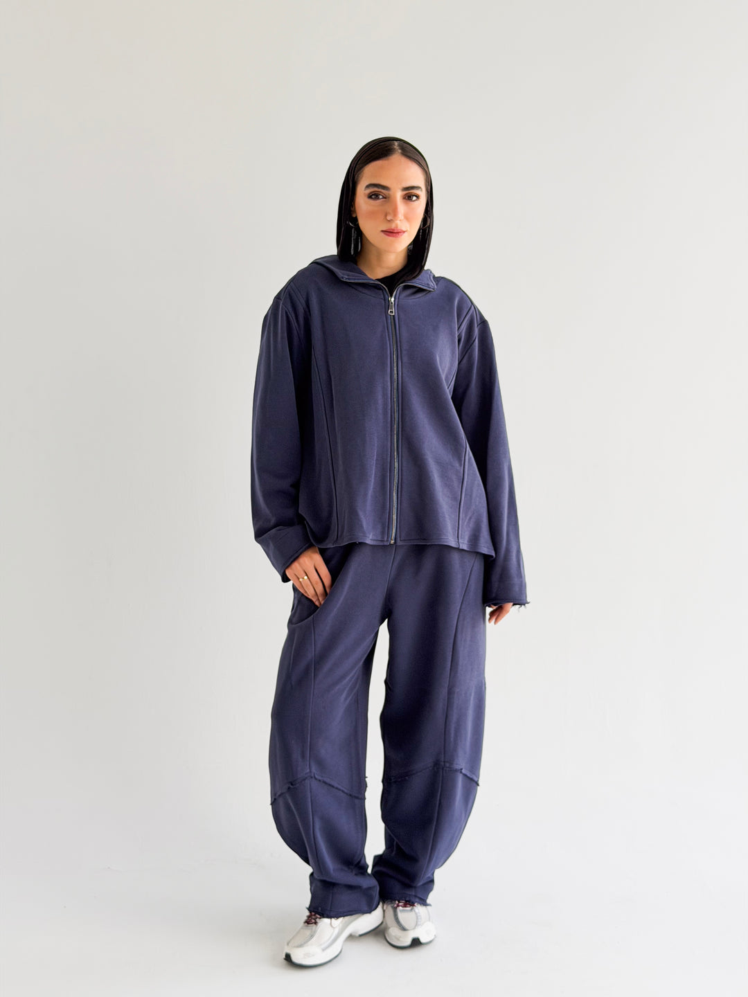 Daily wear set in Navy blue