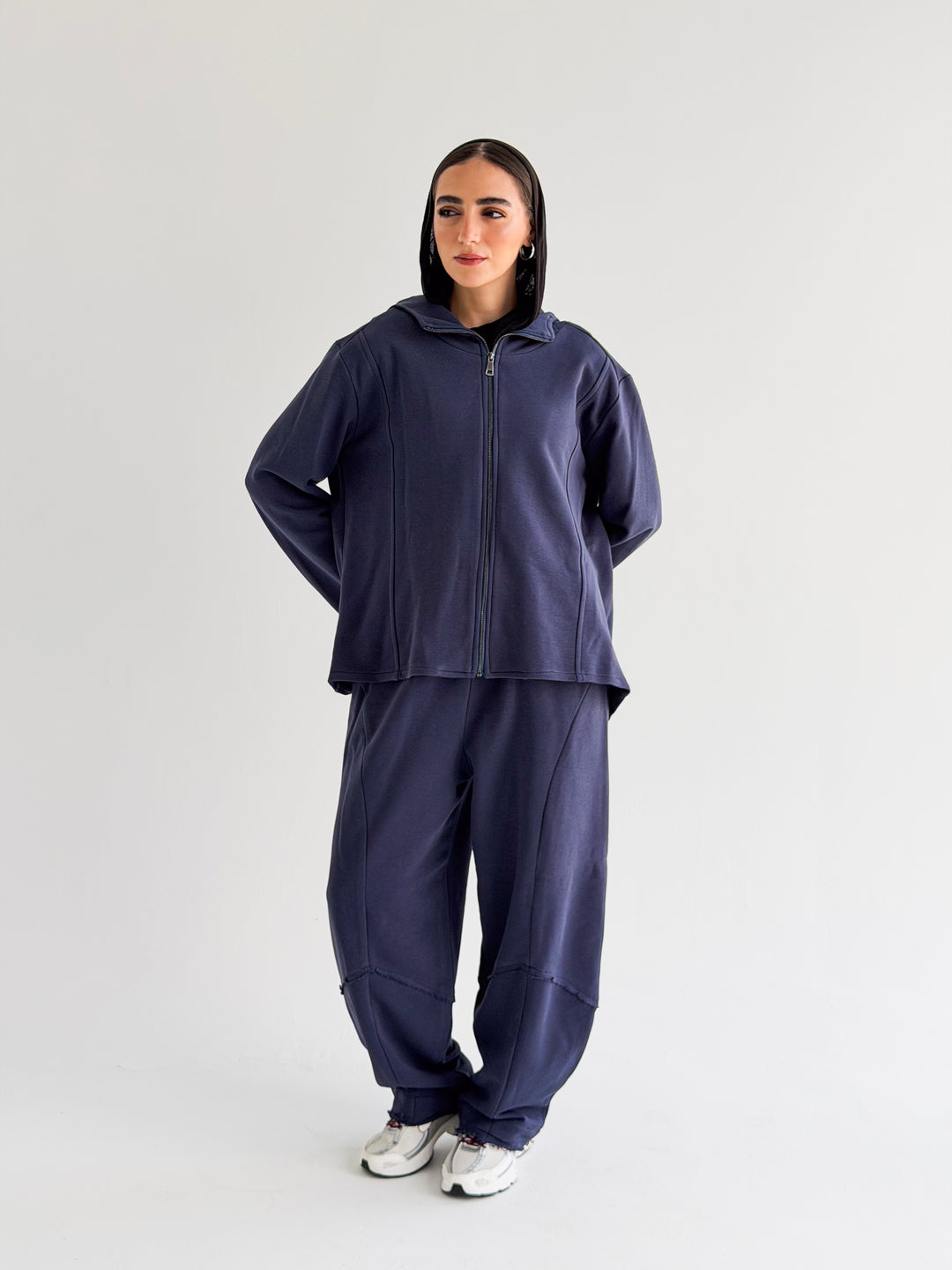 Daily wear set in Navy blue