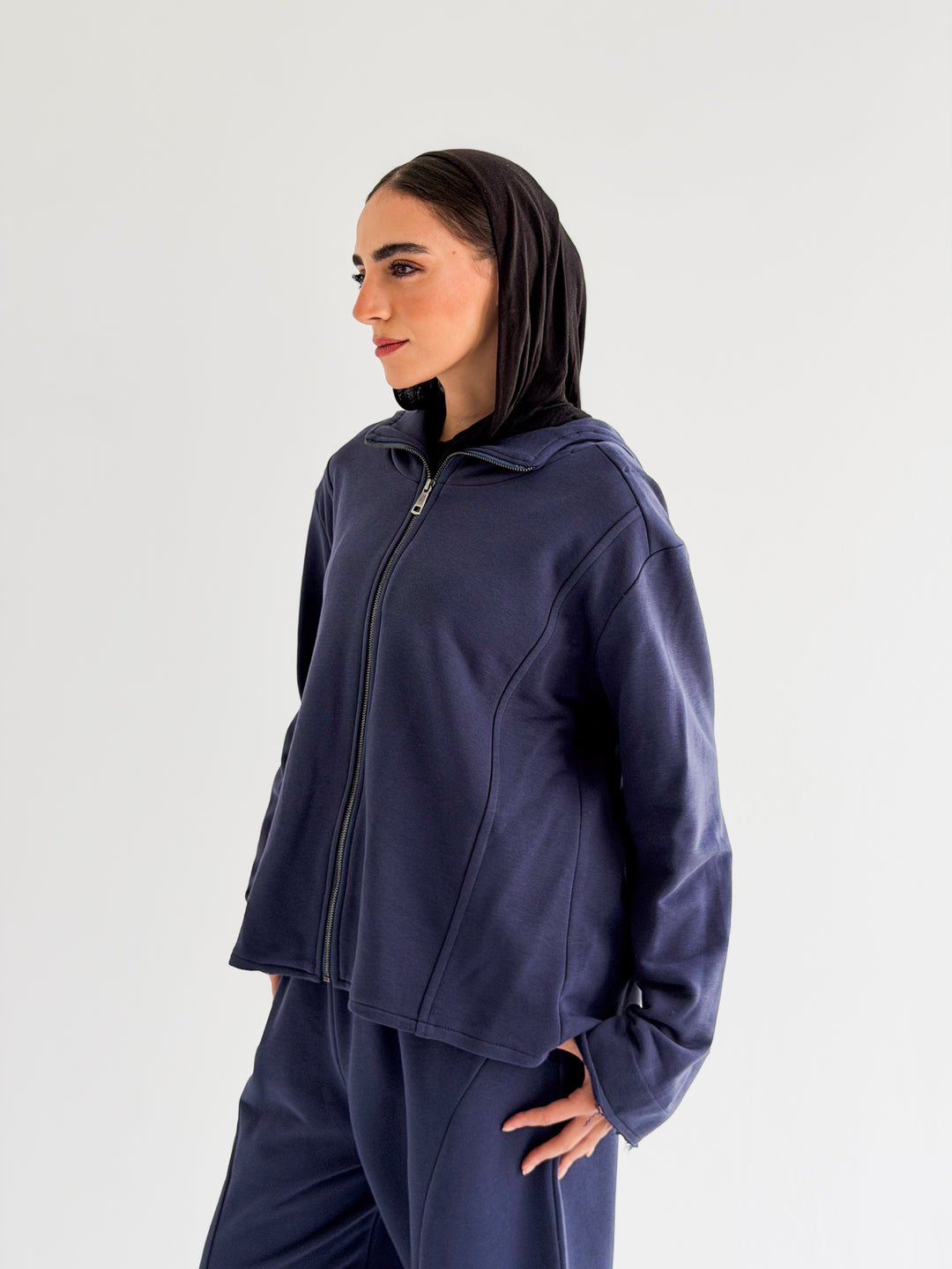 Daily wear set in Navy blue