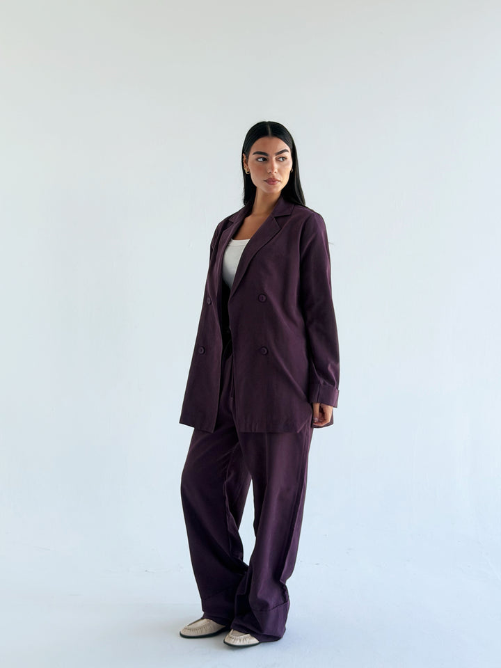Signature set In lilac