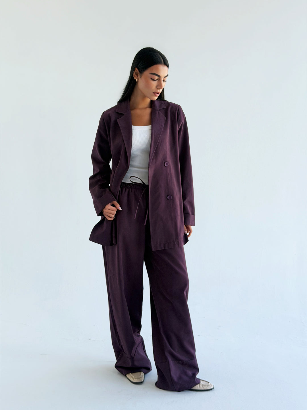 Signature set In lilac