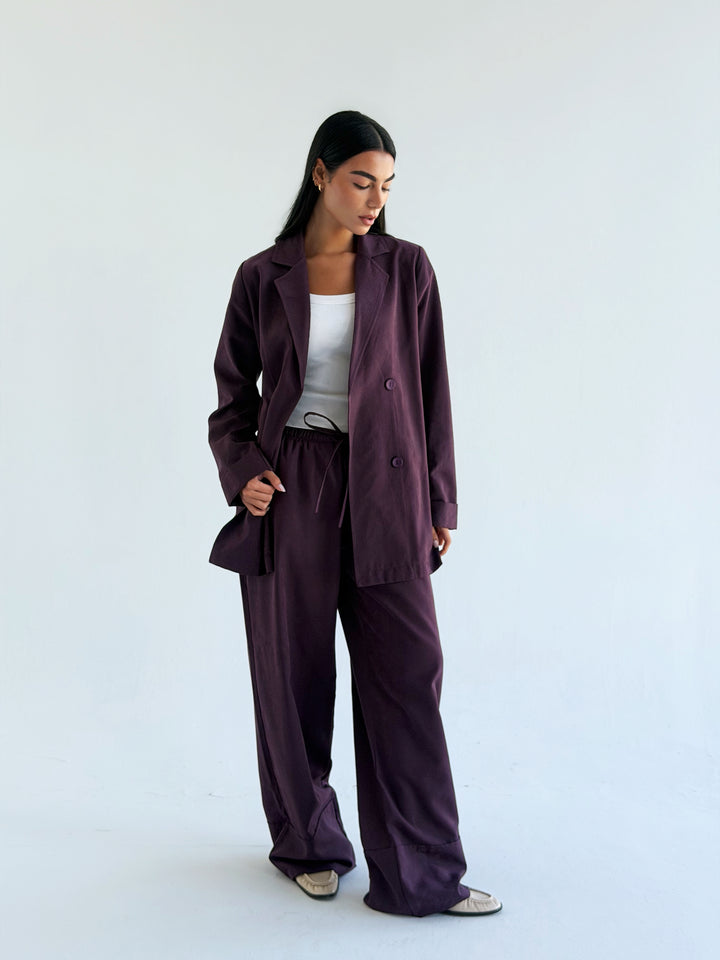 Signature set In lilac