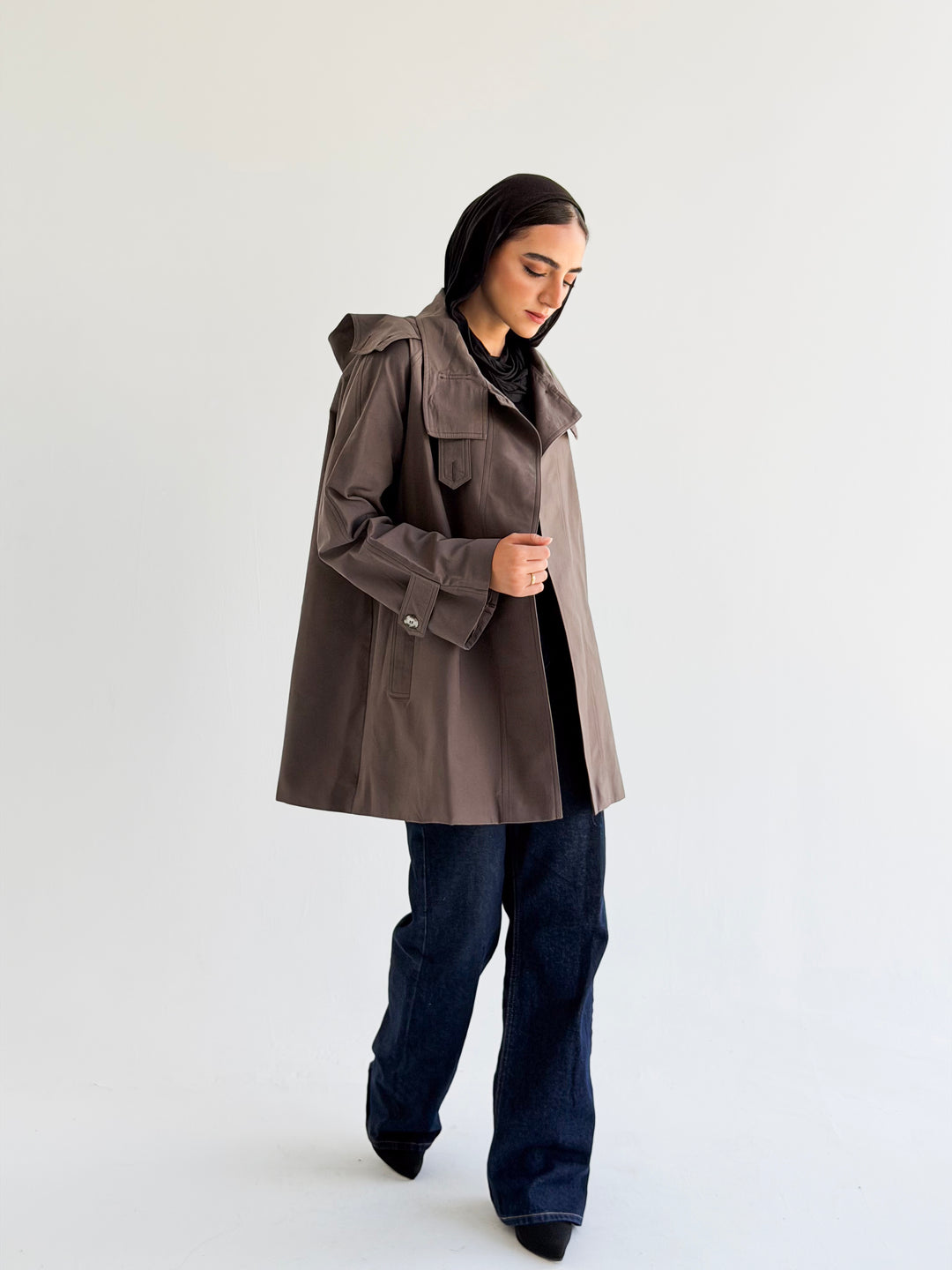 The Must-Have jacket in Brown