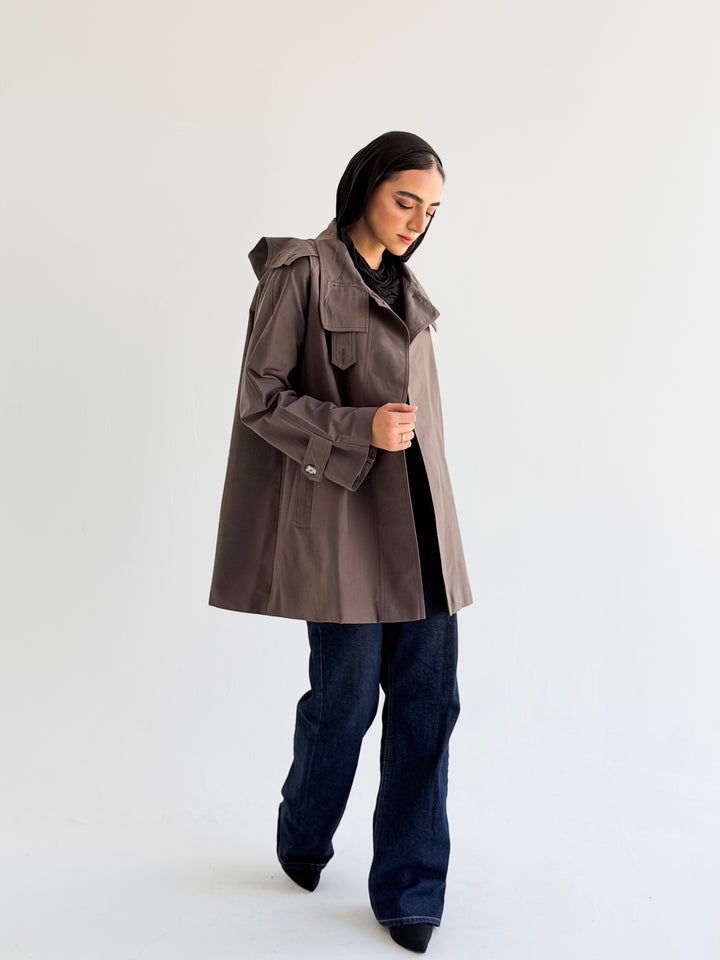 The Must-Have jacket in Brown