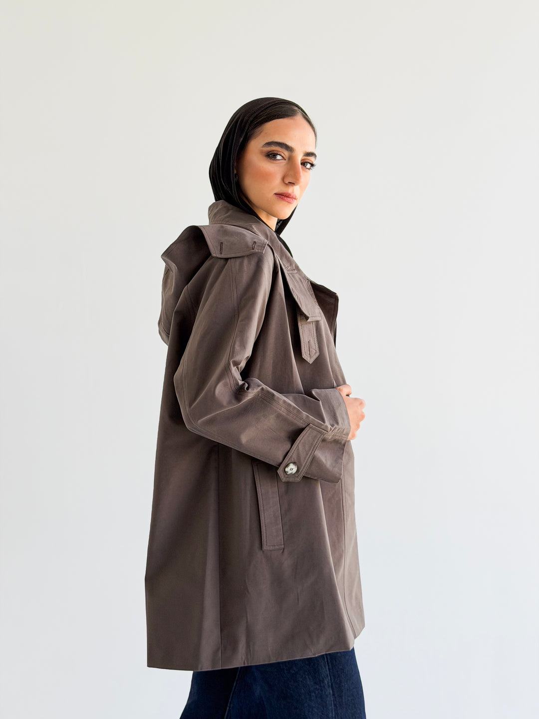 The Must-Have jacket in Brown