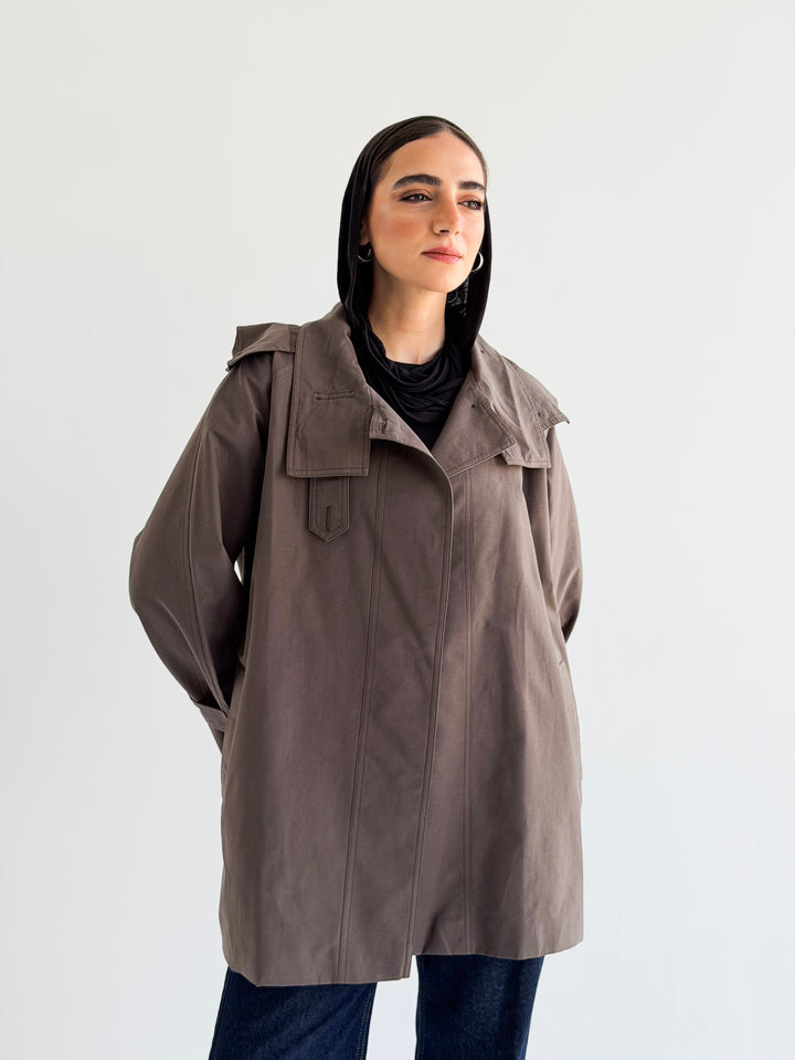 The Must-Have jacket in Brown