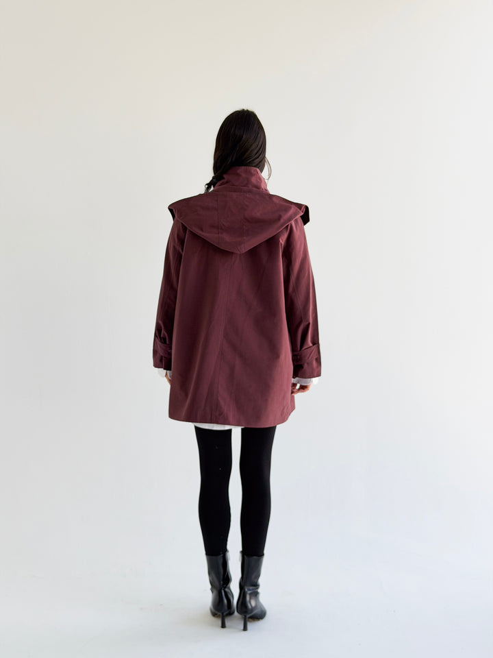 The Must-Have jacket in Burgundy
