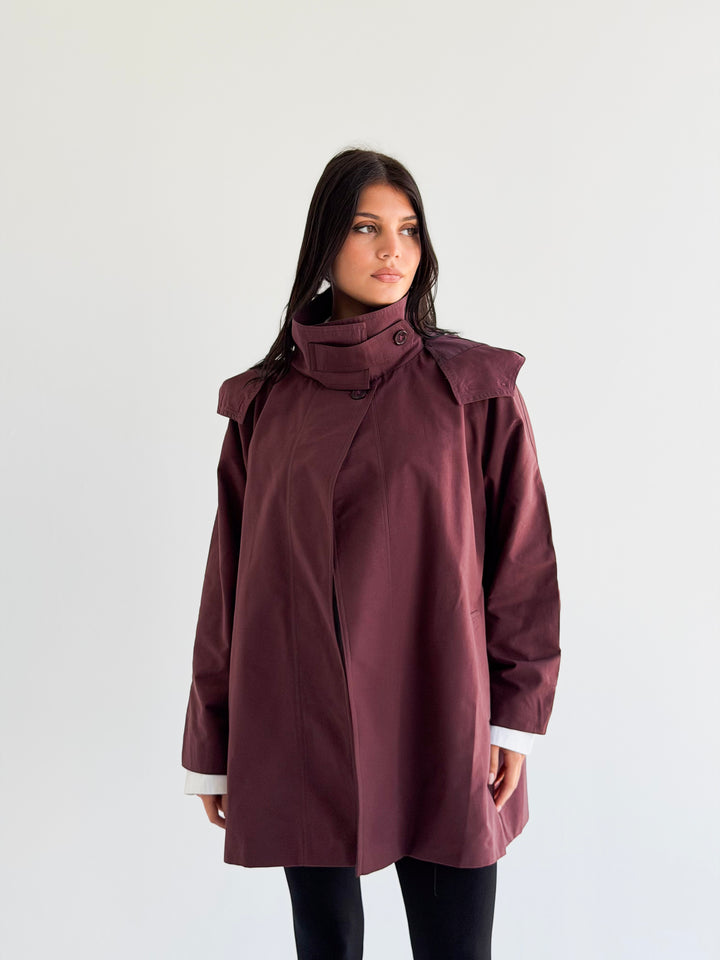 The Must-Have jacket in Burgundy