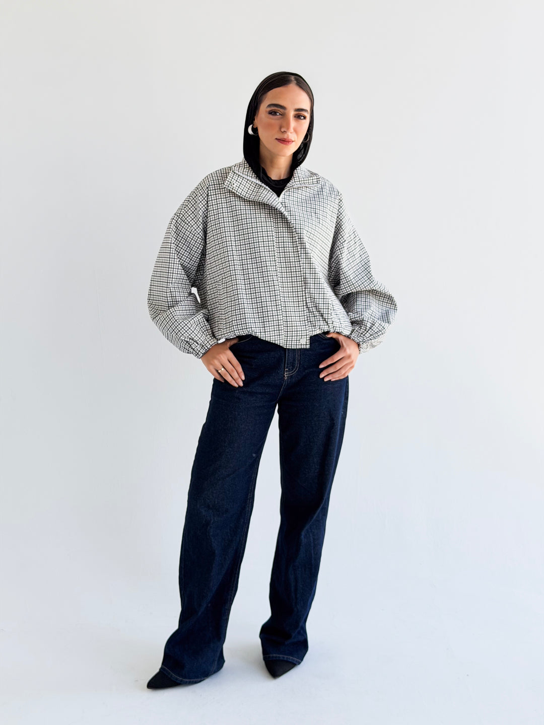 The check edit in white