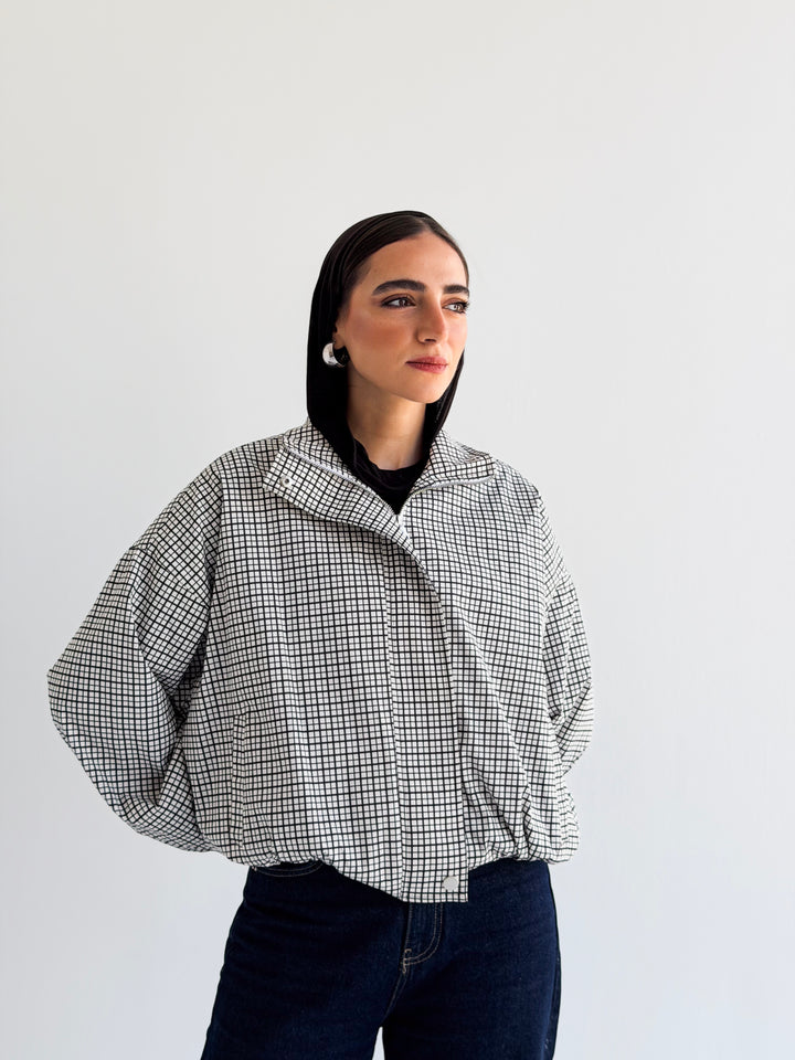 The check edit in white
