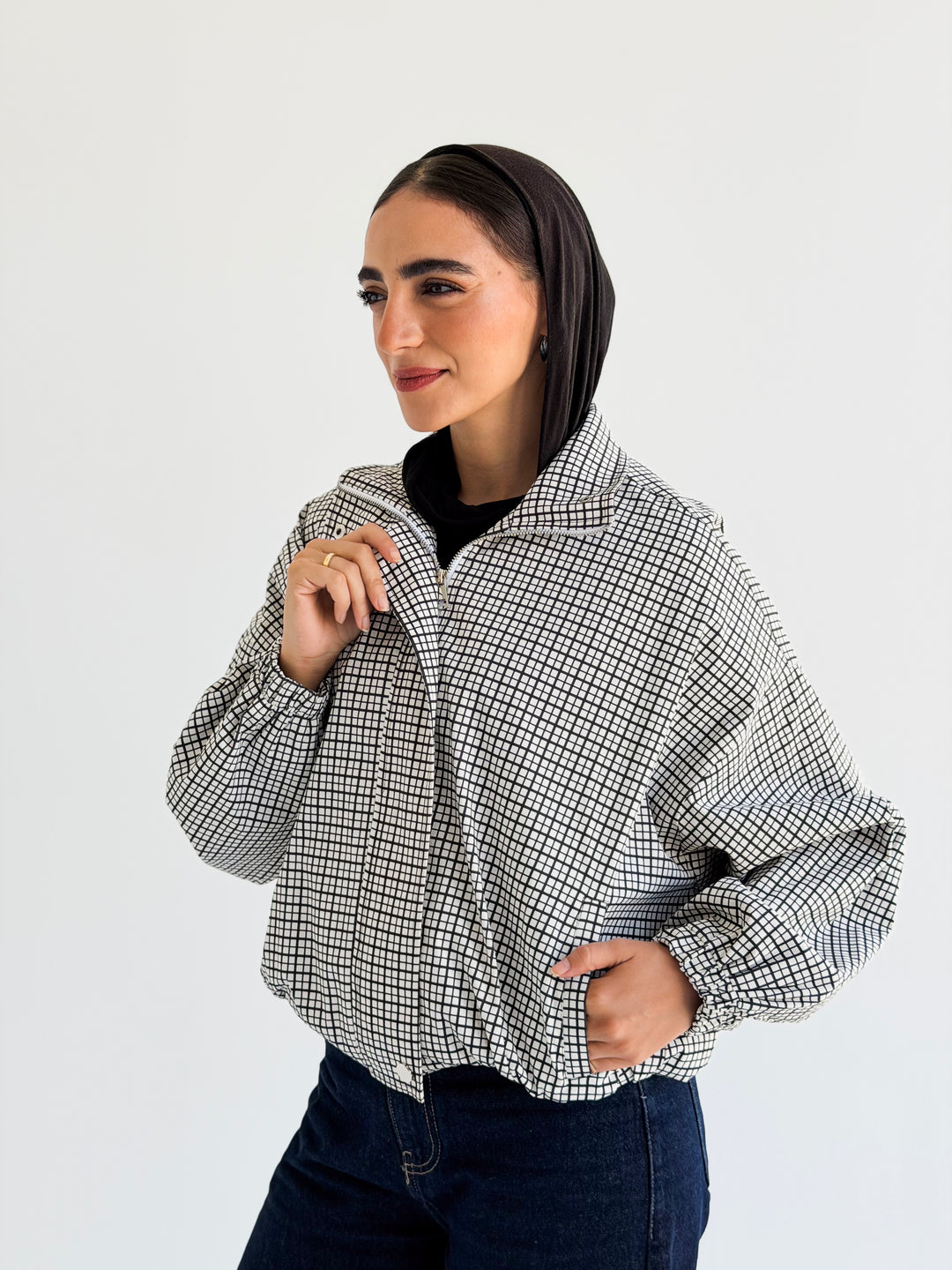 The check edit in white