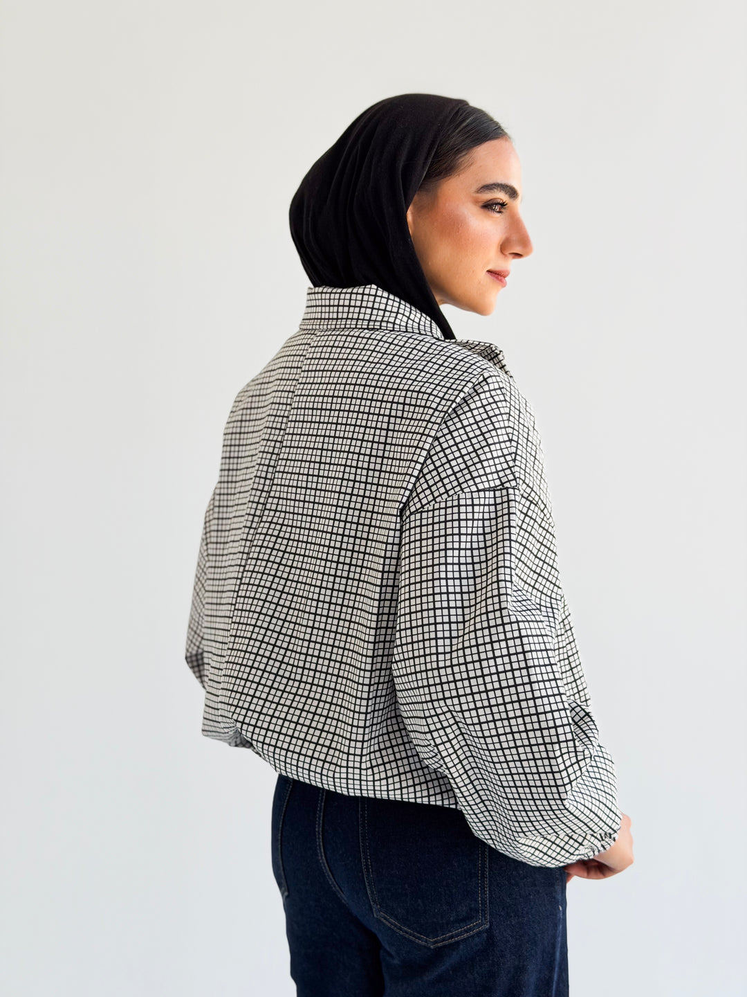 The check edit in white