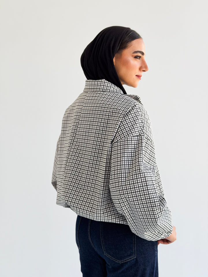 The check edit in white