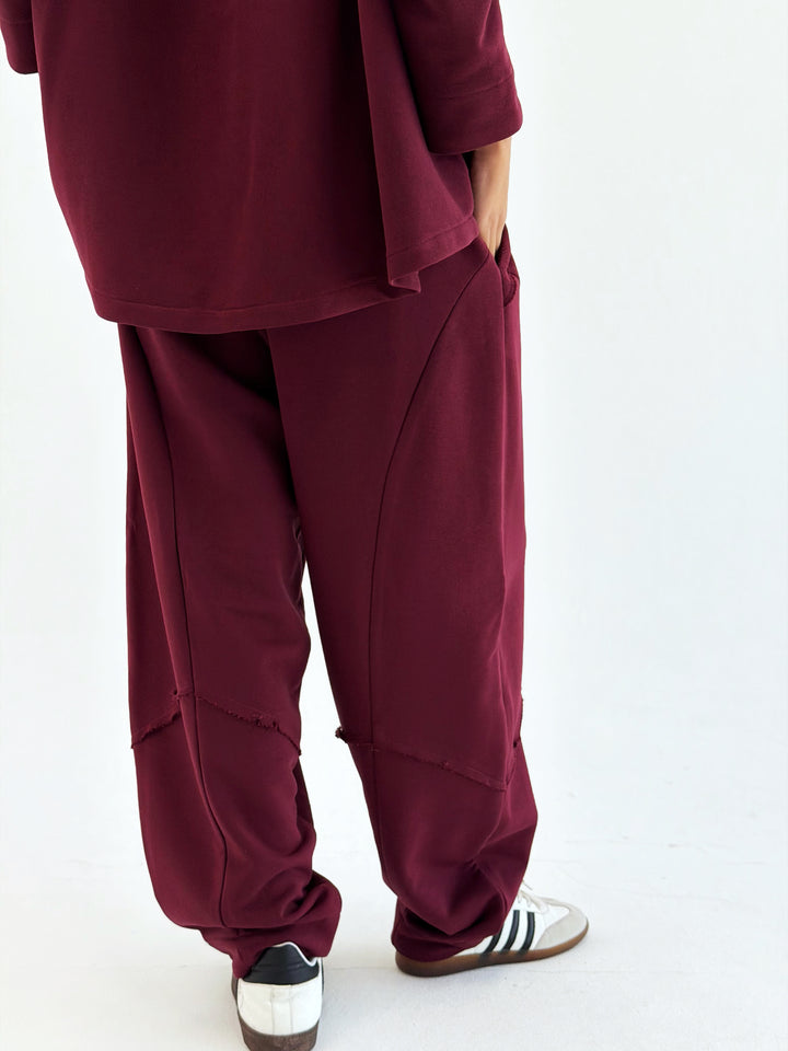 Daily wear set in Burgundy
