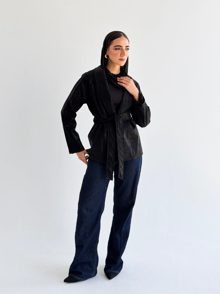 The icon Jacket in Black