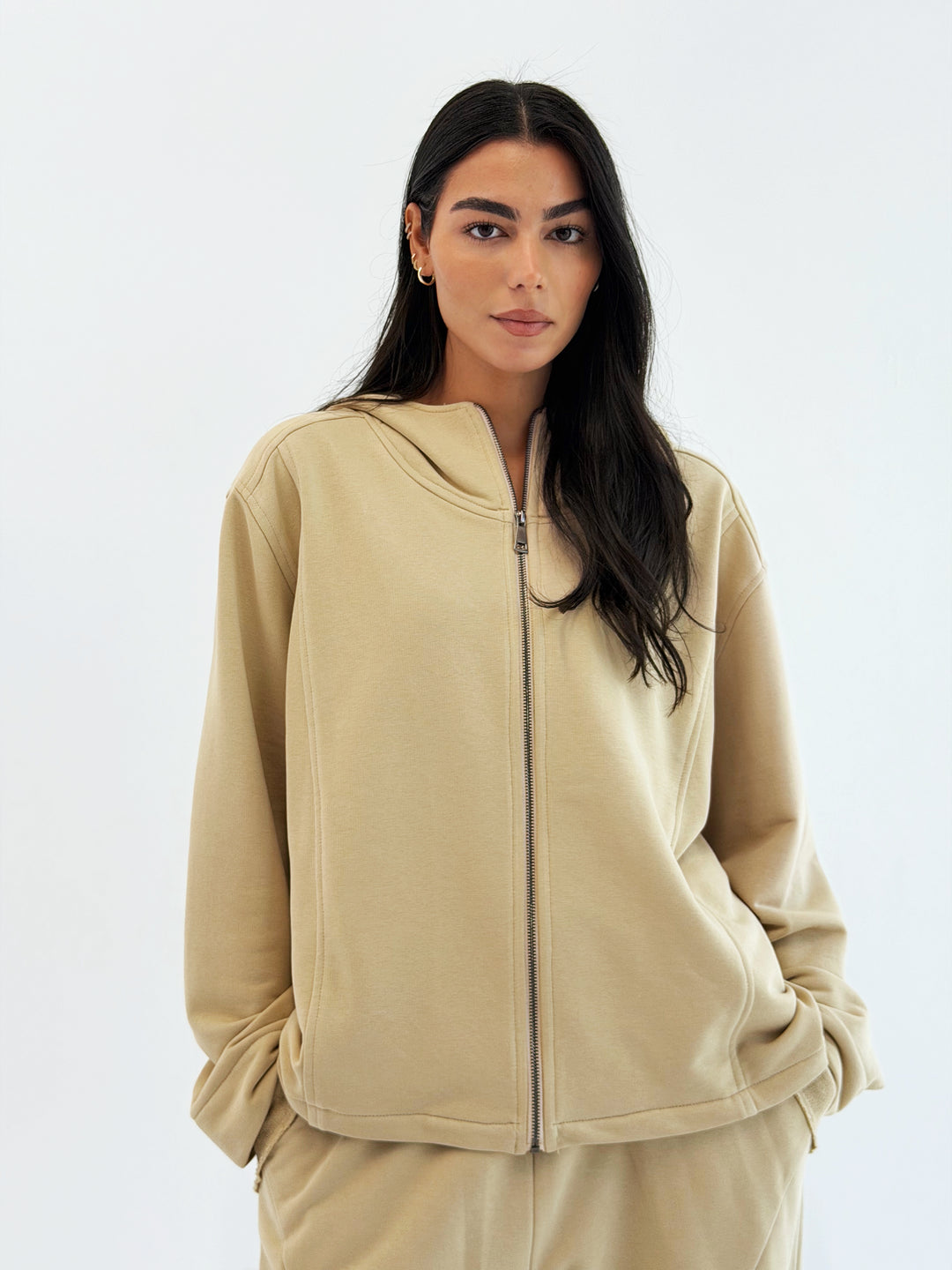 Daily wear set in Butter yellow