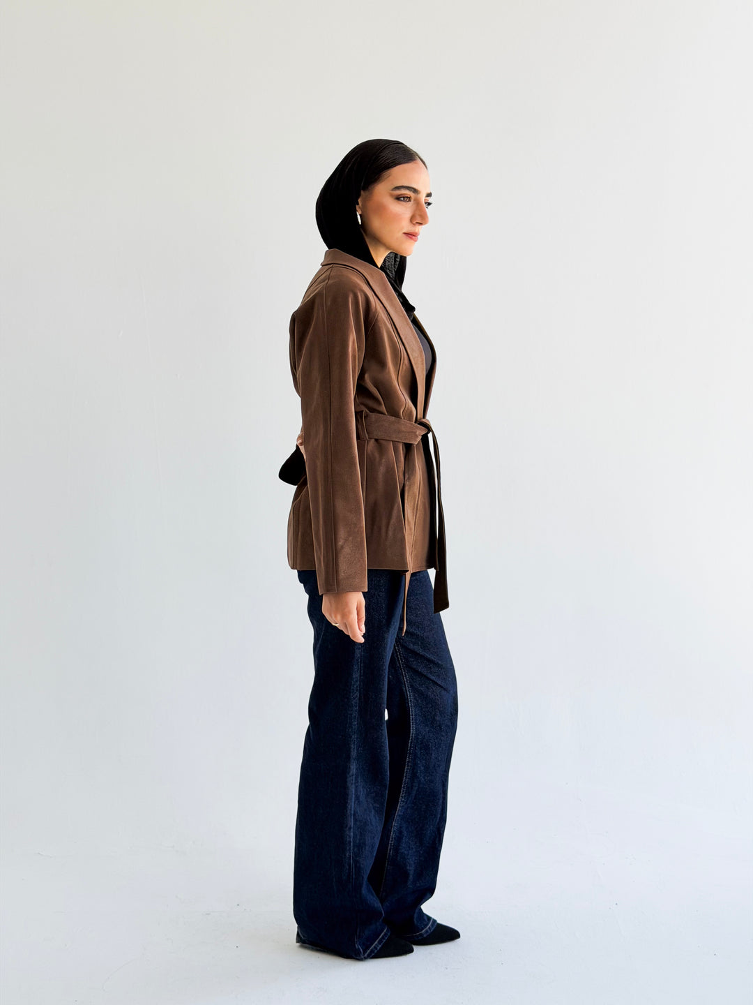 The icon Jacket in Camel