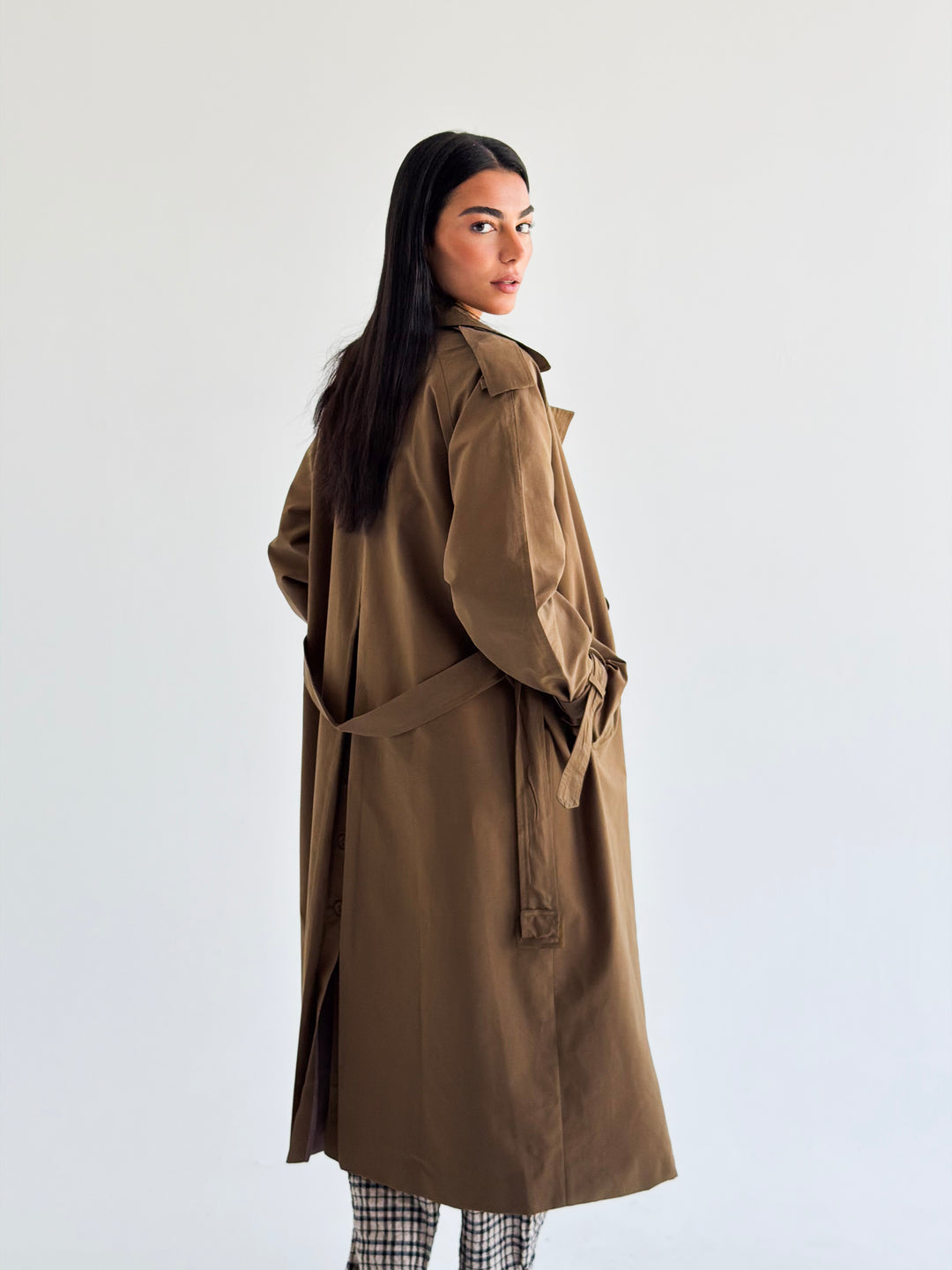 The Classic edit trench coat in Camel