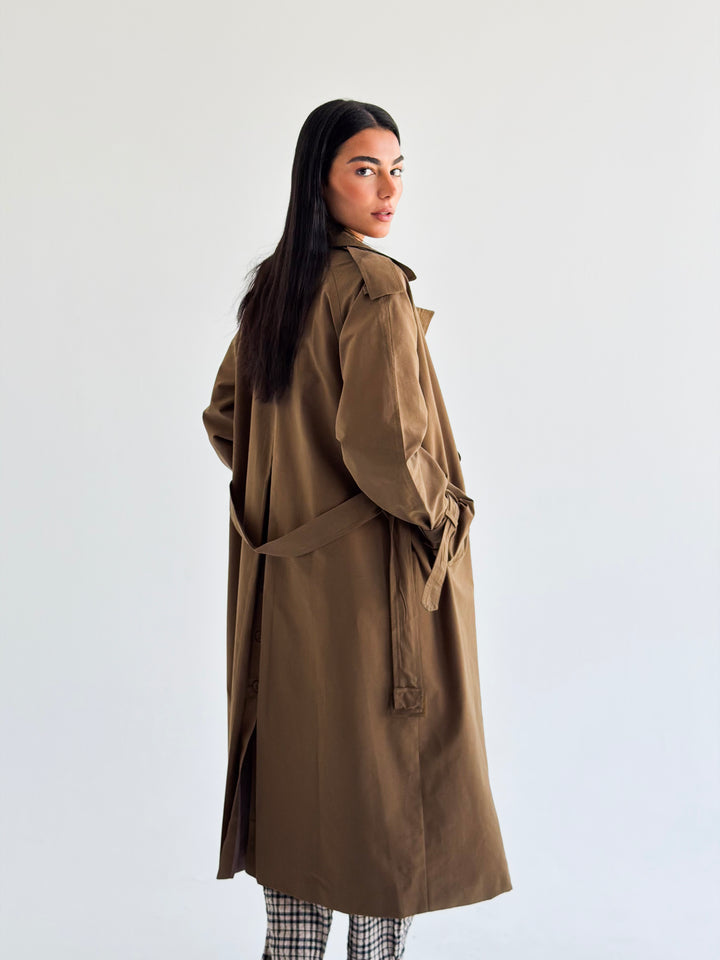 The Classic edit trench coat in Camel