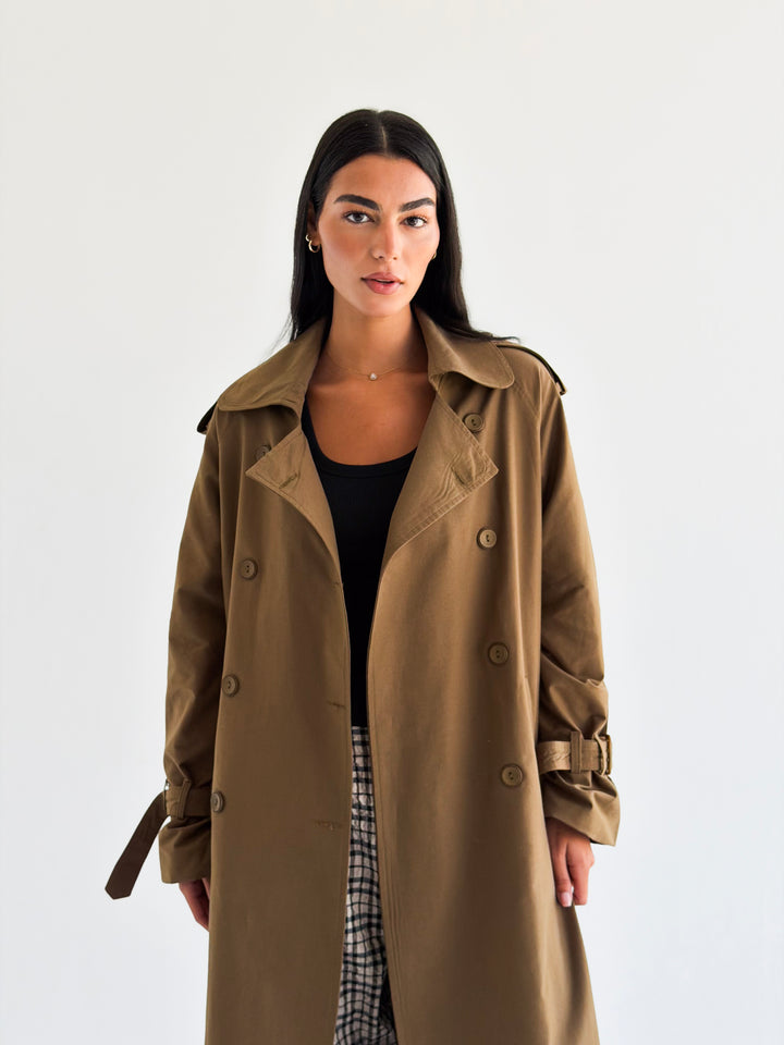 The Classic edit trench coat in Camel