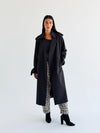 The Classic edit trench coat in Black