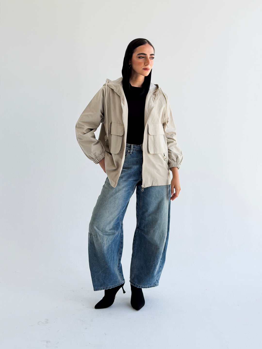 The Perfect Jacket in Beige