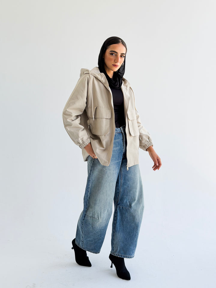The Perfect Jacket in Beige