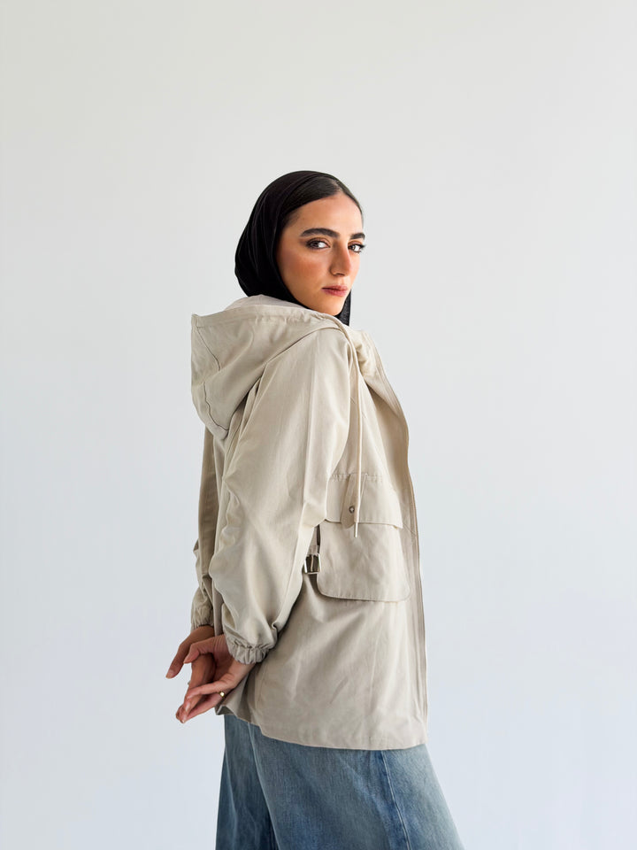The Perfect Jacket in Beige